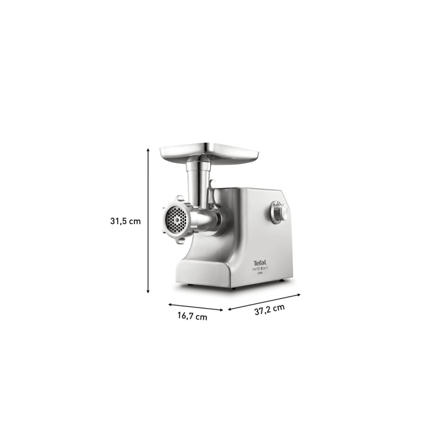 Tefal - Hakklihamasin 8in1 2200W/230V hõbedane