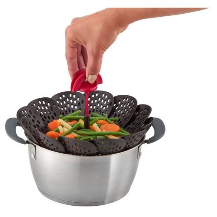 Tefal - INGENIO aurutuskorv must/punane