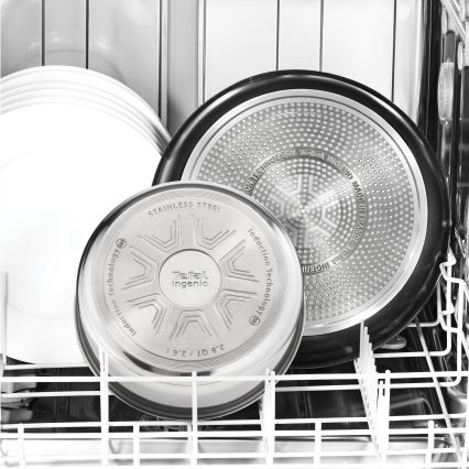 Tefal - INGENIO COOK 6-osaline roostevabast terasest kööginõude komplekt
