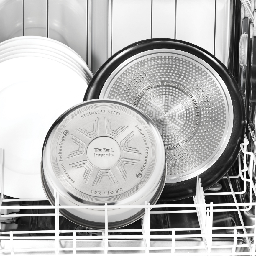 Tefal - INGENIO COOK 6-osaline roostevabast terasest kööginõude komplekt