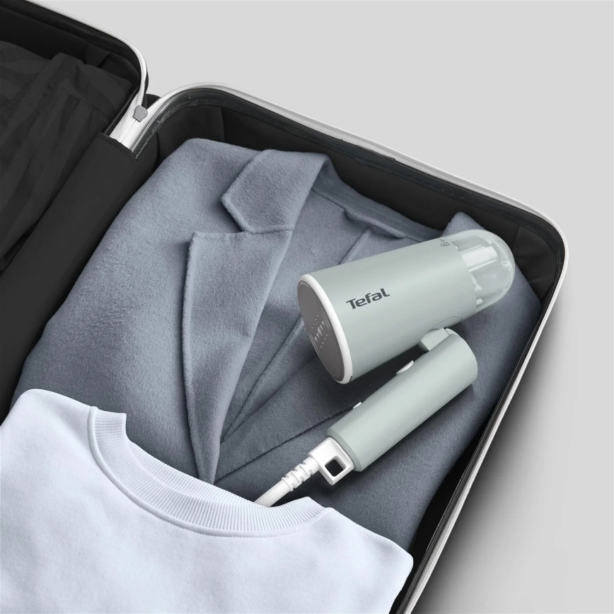 Tefal - Käes hoitav riiete auruti ORIGIN TRAVEL roheline