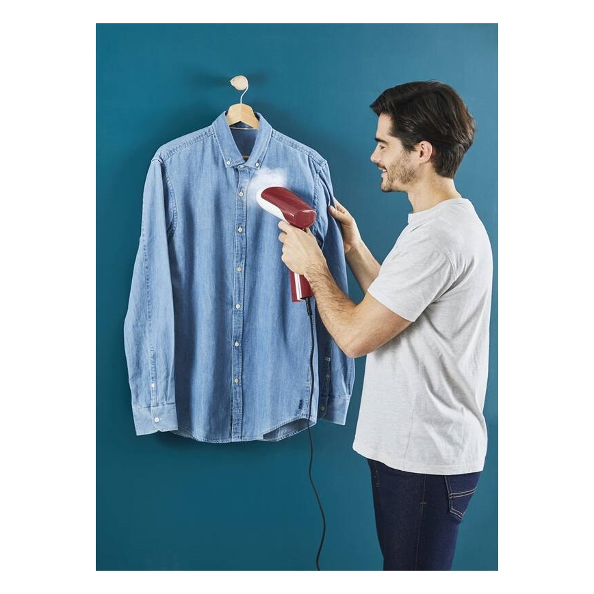 Tefal - käeshoitav riiete auruti ACCESS STEAM FIRST 1300W/230V veinipunane