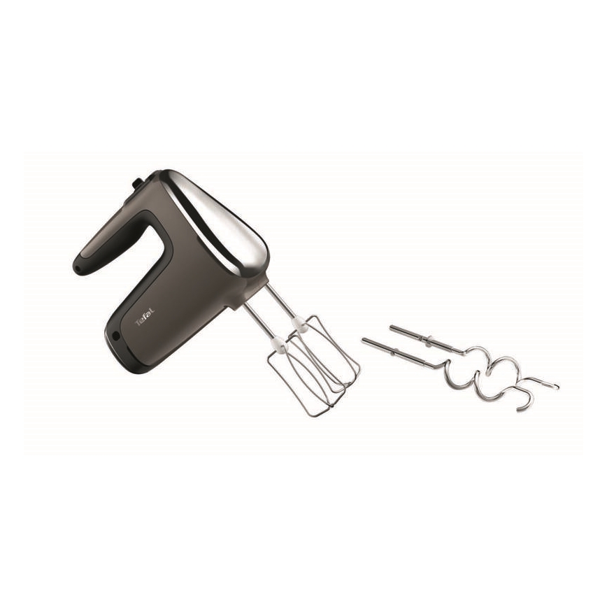 Tefal - Käsimikser POWERMIX SILENCE 600W/230V must/hall