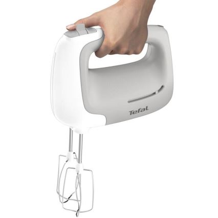 Tefal - Käsimikser PREP'MIX+ 450W/230V hall/valge