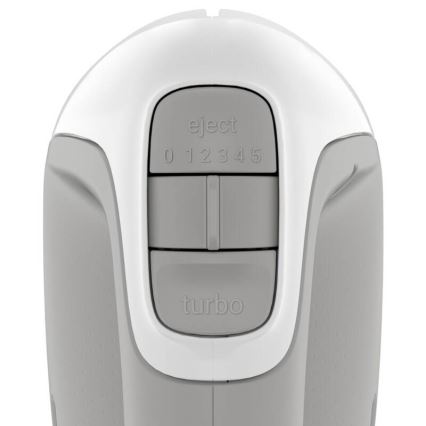 Tefal - Käsimikser PREP'MIX+ 450W/230V hall/valge
