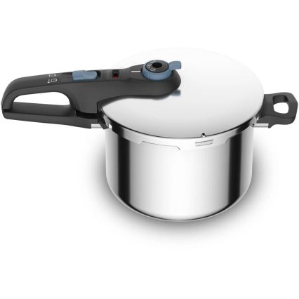 Tefal - Kiirkeedupottide komplekt 4/6 l SECURE TRENDY roostevaba
