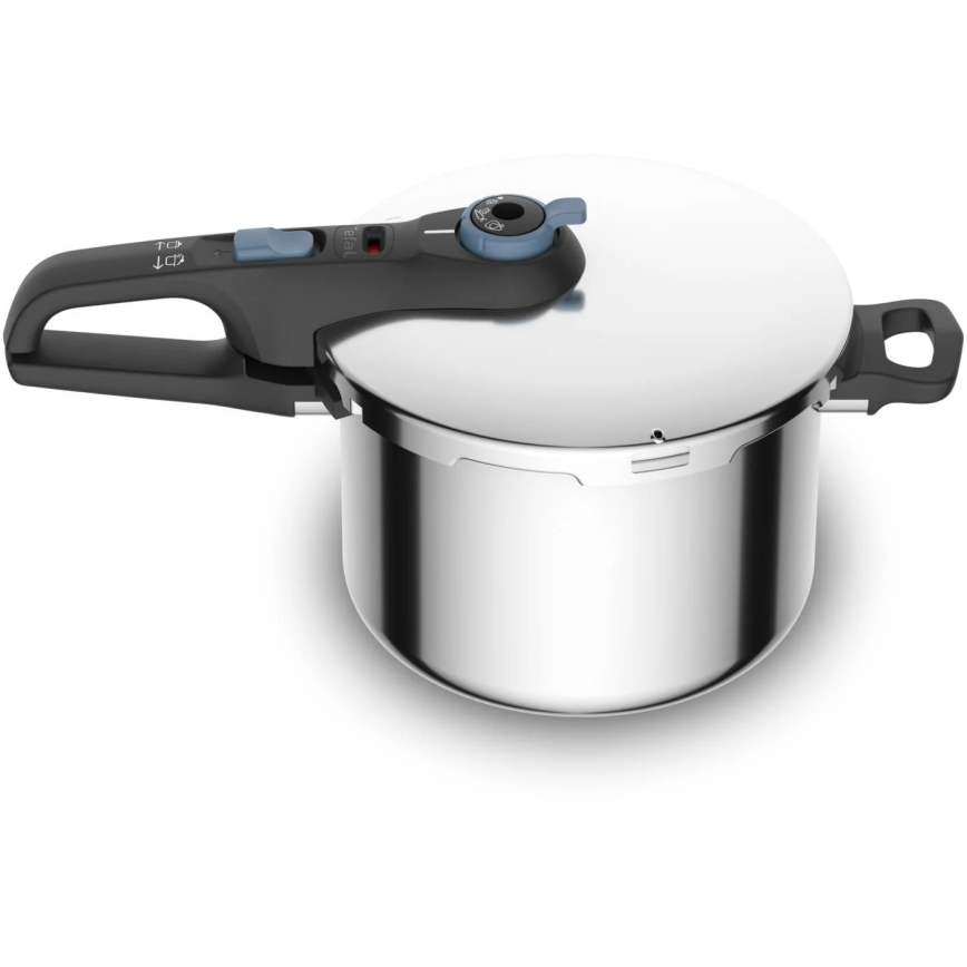 Tefal - Kiirkeedupottide komplekt 4/6 l SECURE TRENDY roostevaba