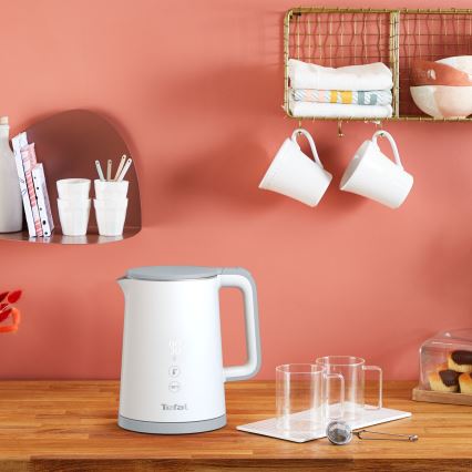 Tefal - Kiirveekeetja SENSE 1 l 1800W/230V valge