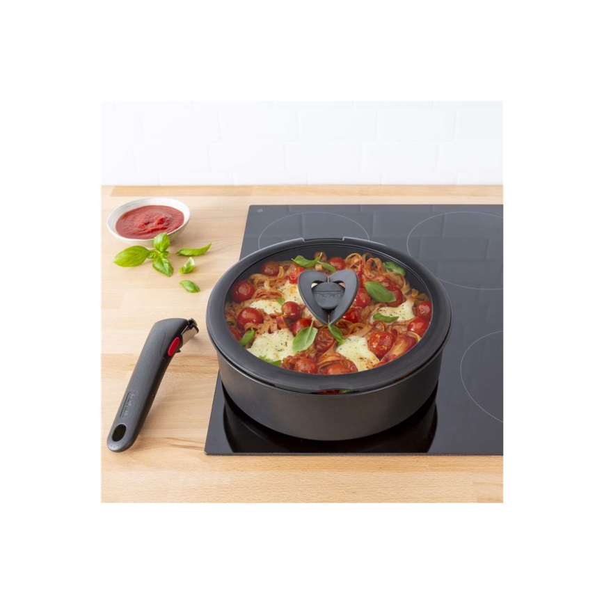 Tefal - Klaaskaas INGENIO 24 cm
