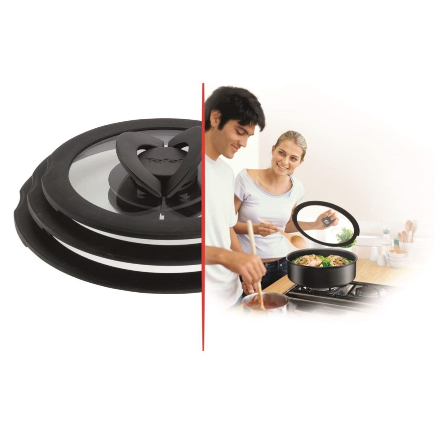 Tefal - Klaaskaas INGENIO 24 cm