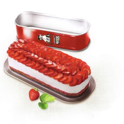 Tefal - Kokkupandav ahjuvorm DELIBAKE 30x11 cm punane