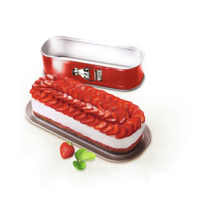 Tefal - Kokkupandav ahjuvorm DELIBAKE 30x11 cm punane