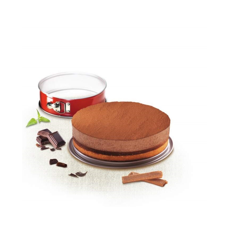 Tefal - Kokkupandav koogivorm DELIBAKE 23 cm punane