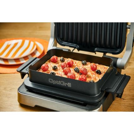 Tefal - Kontaktgrill OPTIGRILL 2100W/230V mattkroom