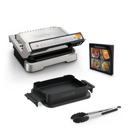 Tefal - Kontaktgrill OPTIGRILL 2100W/230V mattkroom