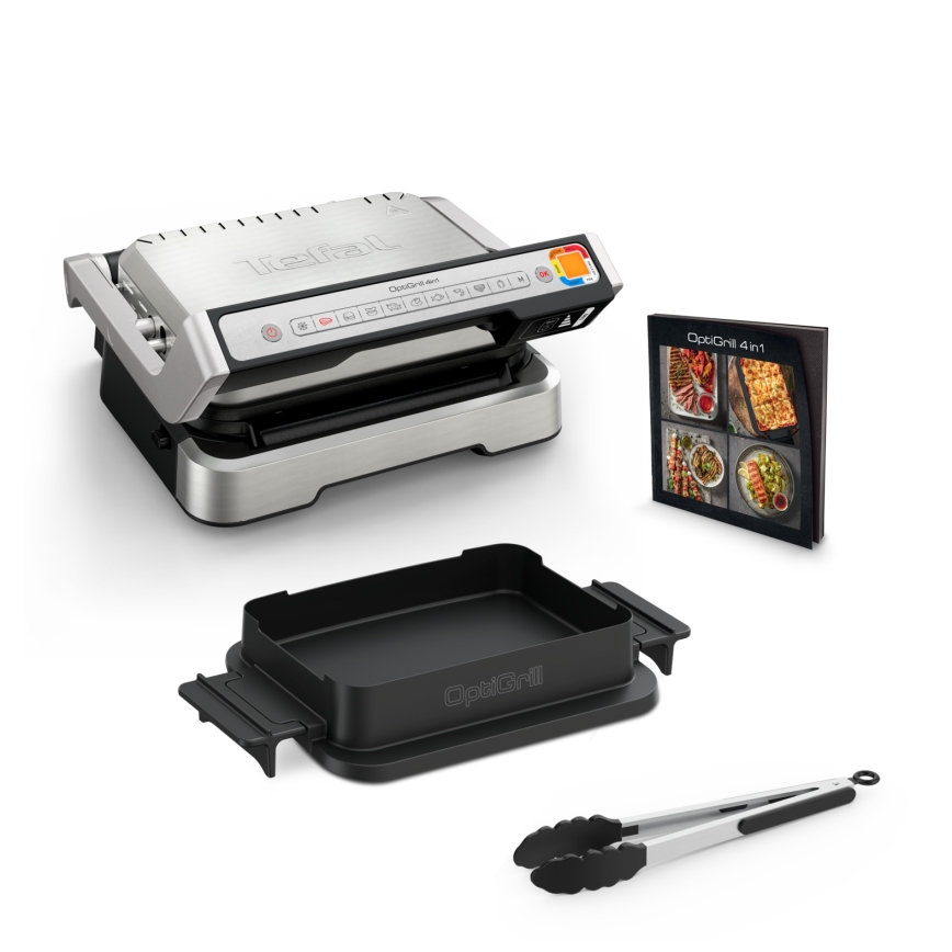 Tefal - Kontaktgrill OPTIGRILL 2100W/230V mattkroom