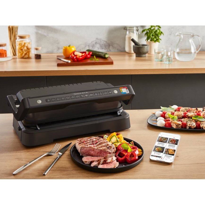 Tefal - Kontaktgrill OPTIGRILL 2200W/230V must