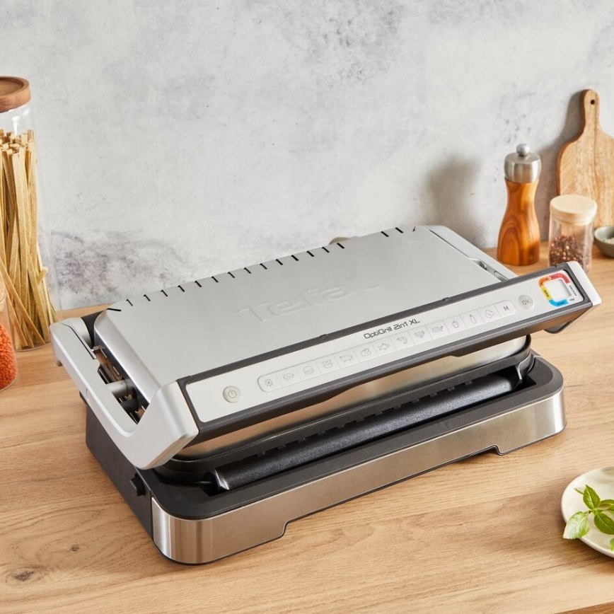 Tefal - Kontaktgrill OPTIGRILL 2in1 2000W/230V