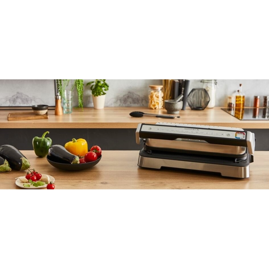 Tefal - Kontaktgrill OPTIGRILL 2in1 2000W/230V