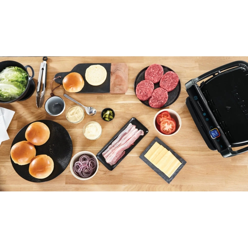 Tefal - Kontaktgrill OPTIGRILL ELITE 2000W/230V must
