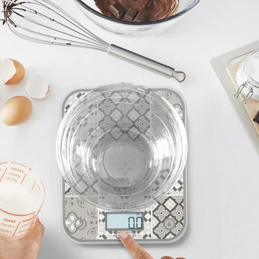 Tefal - Köögikaal OPTISS 2xAAA beež
