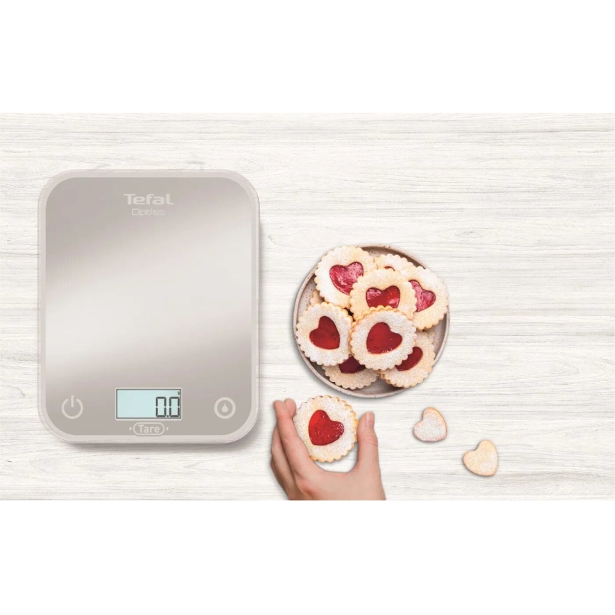 Tefal - Köögikaal OPTISS 2xAAA hall