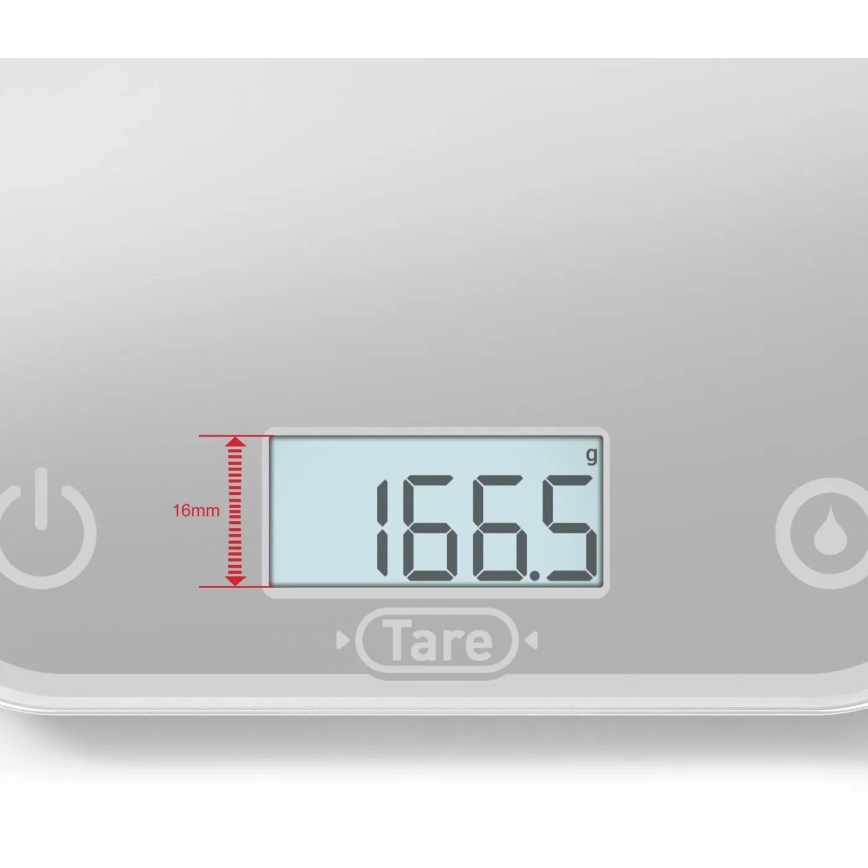 Tefal - Köögikaal OPTISS 2xAAA hall