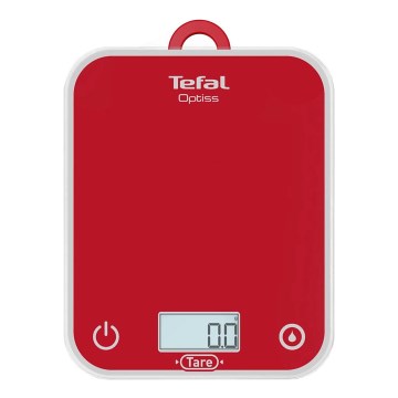 Tefal - Köögikaal OPTISS 2xAAA punane
