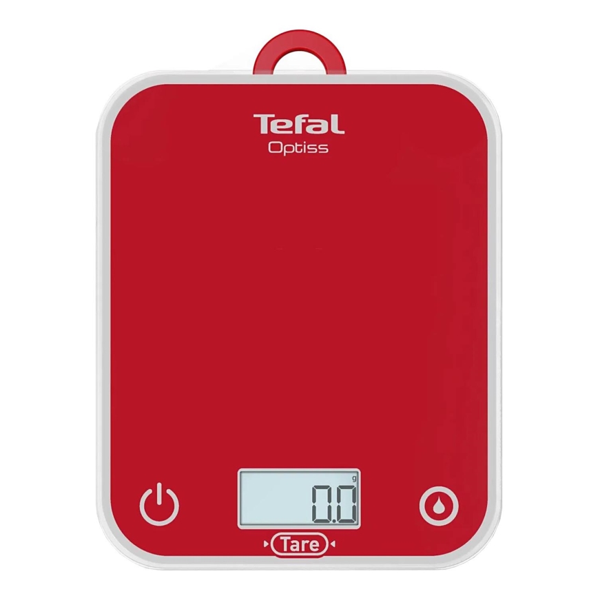 Tefal - Köögikaal OPTISS 2xAAA punane