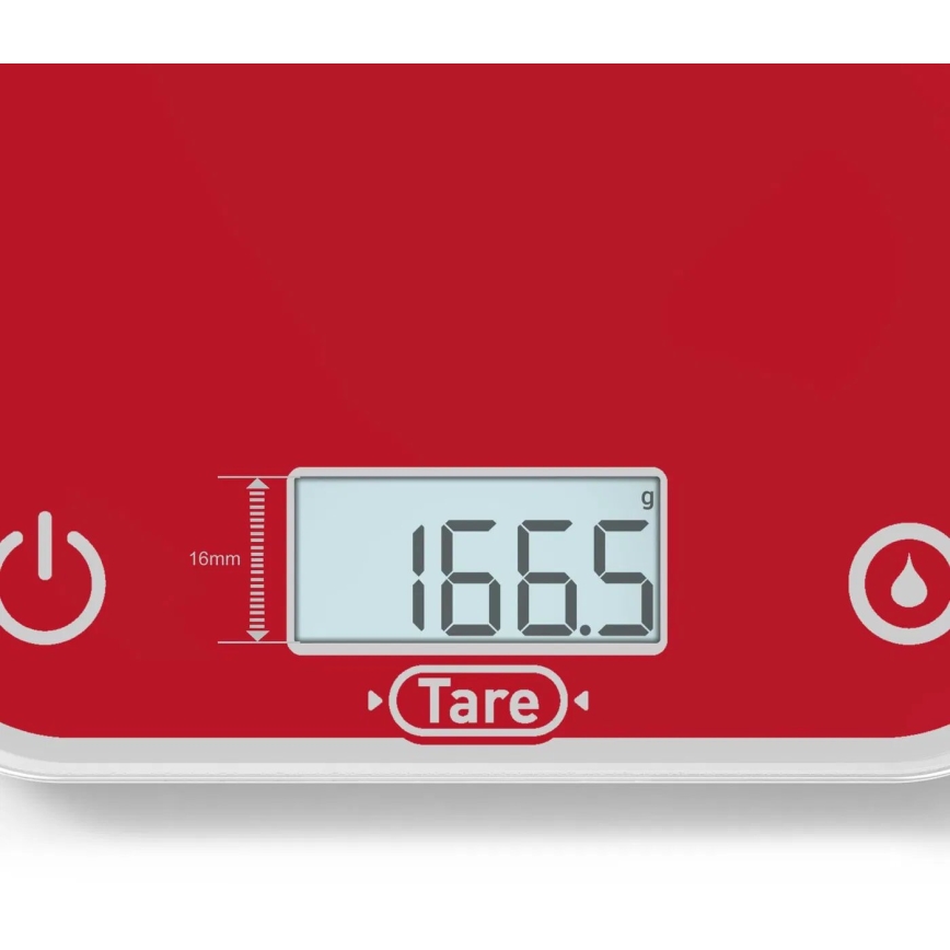 Tefal - Köögikaal OPTISS 2xAAA punane