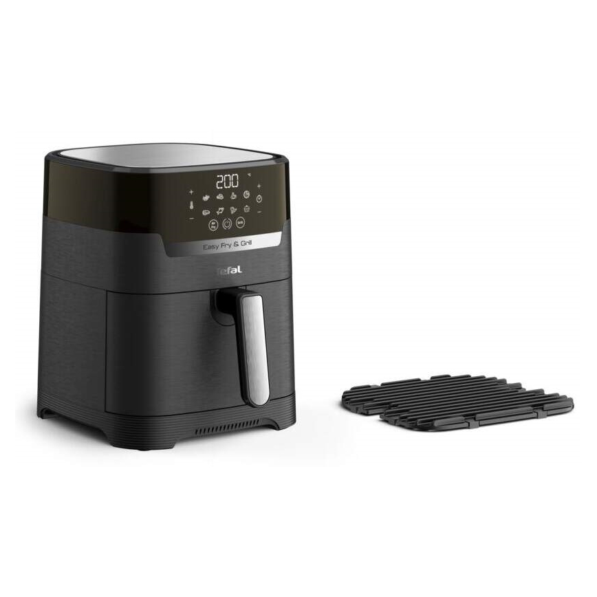 Tefal - Kuumaõhufritüür 4,2 l EASY FRY&GRILL 2in1 1550W/230V must