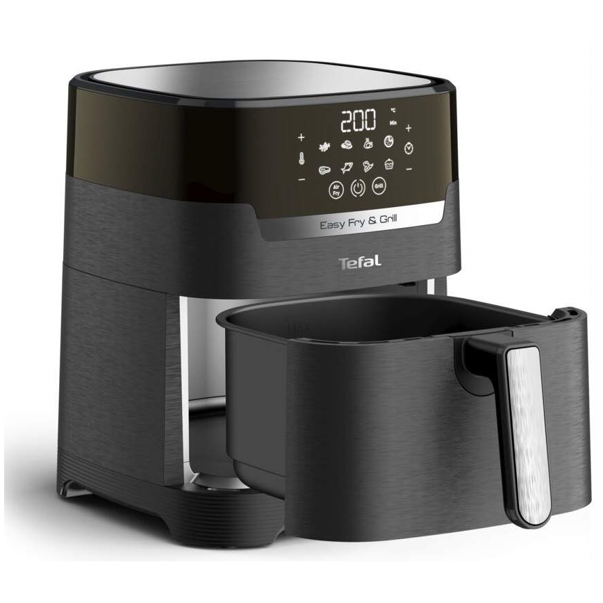 Tefal - Kuumaõhufritüür 4,2 l EASY FRY&GRILL 2in1 1550W/230V must