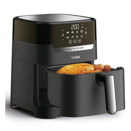 Tefal - Kuumaõhufritüür 4,2 l EASY FRY&GRILL 2in1 1550W/230V must