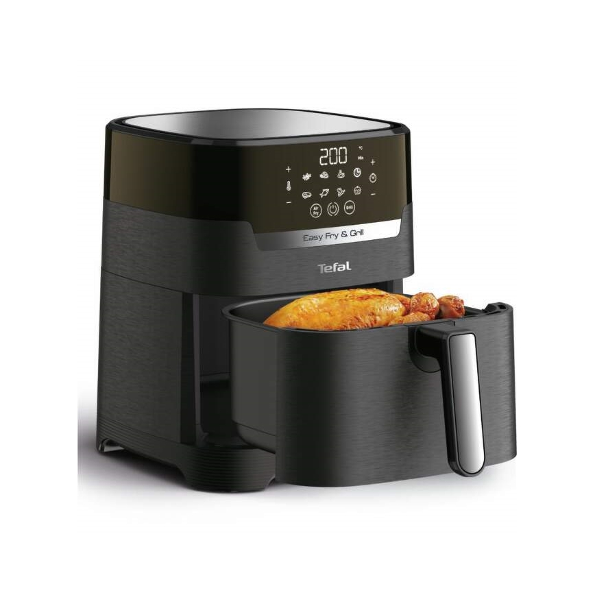 Tefal - Kuumaõhufritüür 4,2 l EASY FRY&GRILL 2in1 1550W/230V must