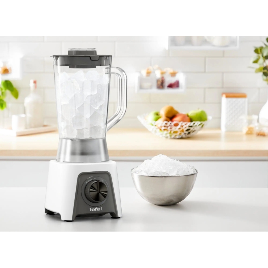 Tefal - Lauablender 1,5 l BLENDEO+ 450W/230V hall/valge