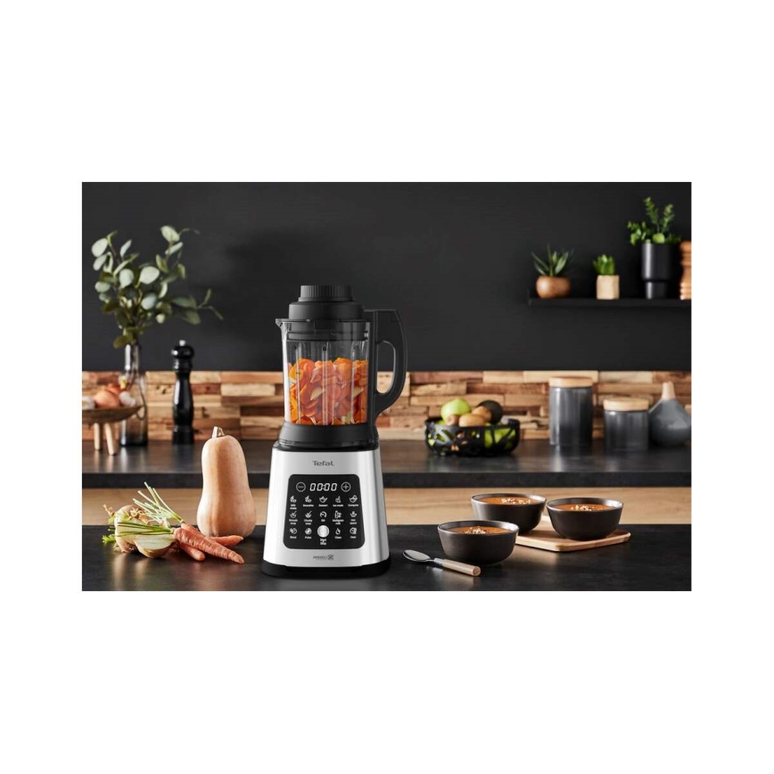 Tefal - Lauablender 2 l PERFECTMIX+ 1400W/230V matt kroom