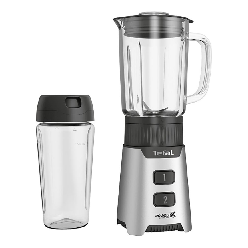 Tefal - Lauablender BLENDFORCE 400W/230V roostevaba/must