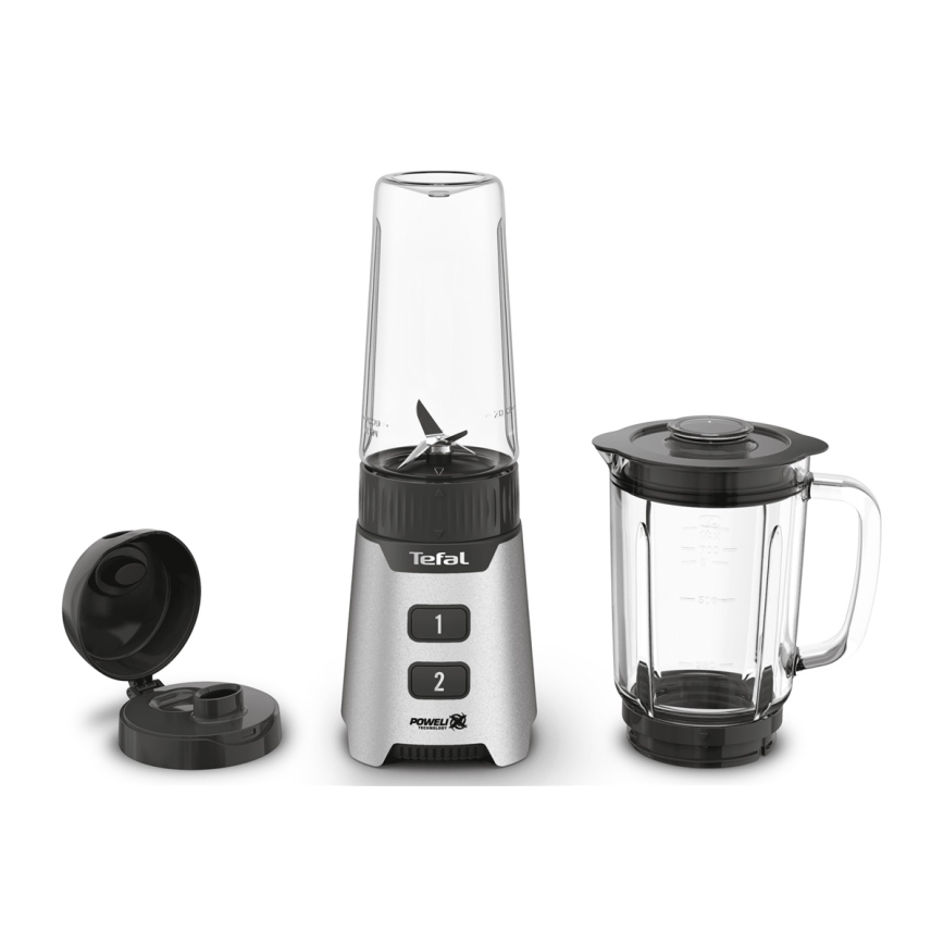 Tefal - Lauablender BLENDFORCE 400W/230V roostevaba/must