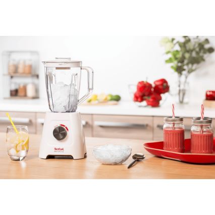 Tefal - Lauablender BLENDFORCE 600W/230V valge