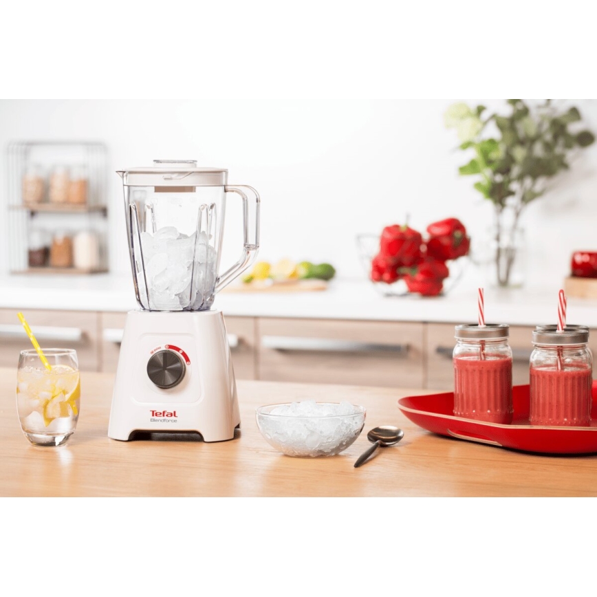 Tefal - Lauablender BLENDFORCE 600W/230V valge