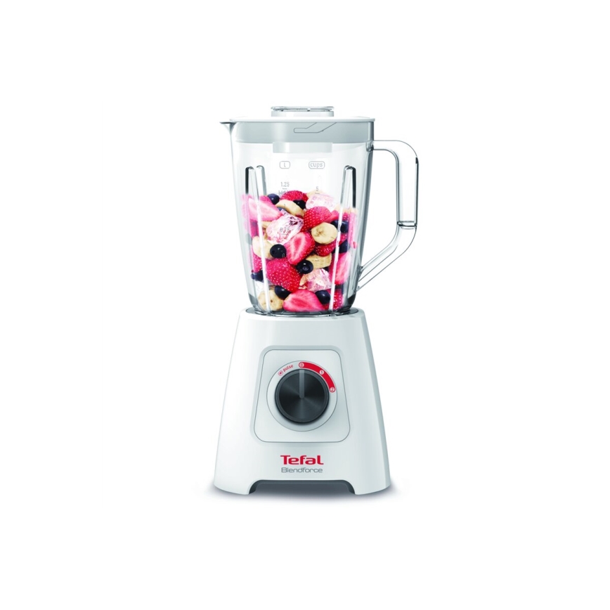 Tefal - Lauablender BLENDFORCE 600W/230V valge