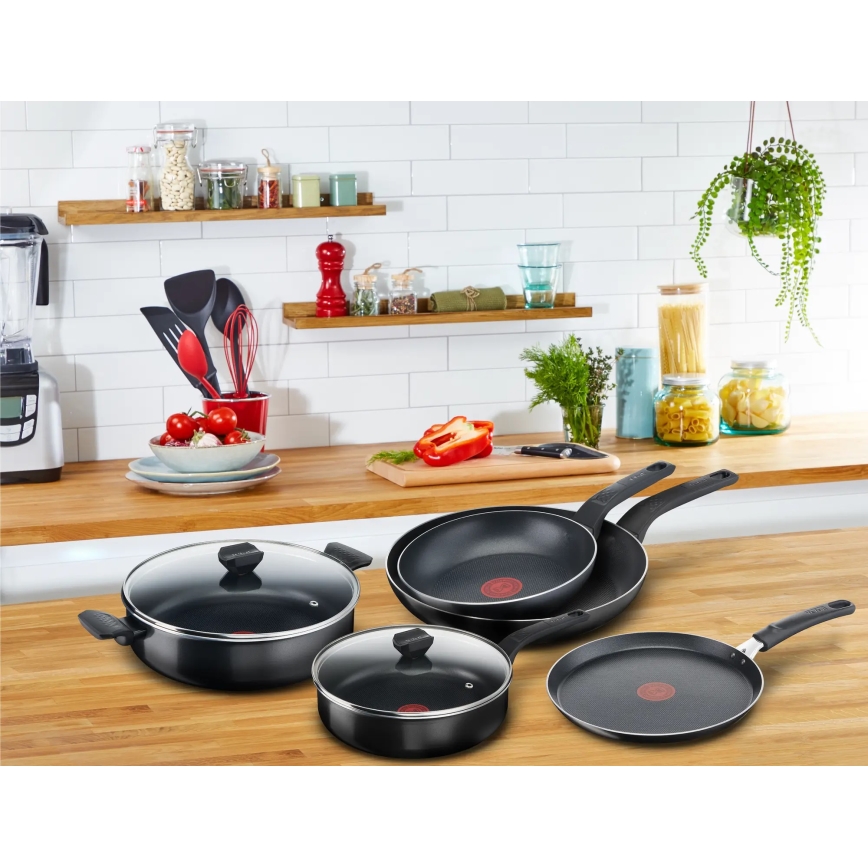 Tefal - Madal pott kaanega SIMPLY CLEAN 28 cm