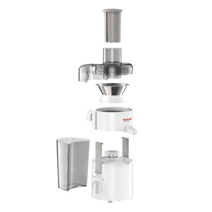 Tefal - Mahlapress FRUTELIA PLUS 350W/230V valge