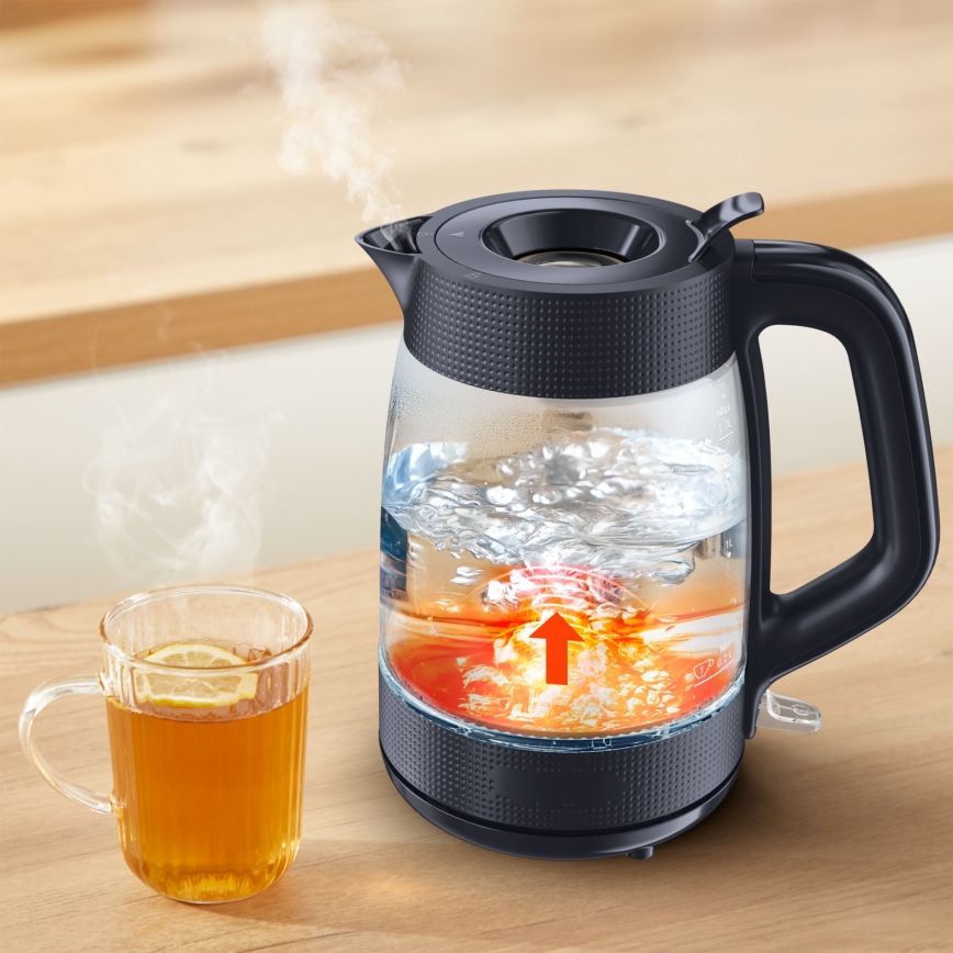 Tefal - MORNING GLASS kiire veekeetja 1,7 l 2000W/230V