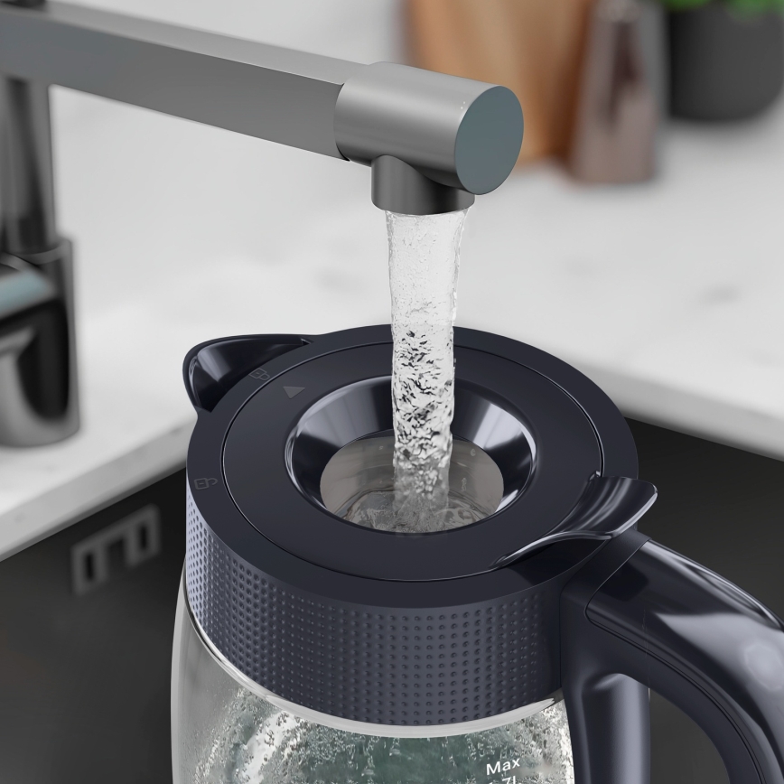 Tefal - MORNING GLASS kiire veekeetja 1,7 l 2000W/230V
