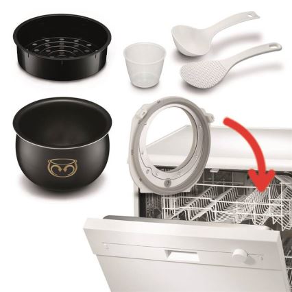 Tefal - Multifunktsionaalne elektriline pott FUZZY 750W/230V