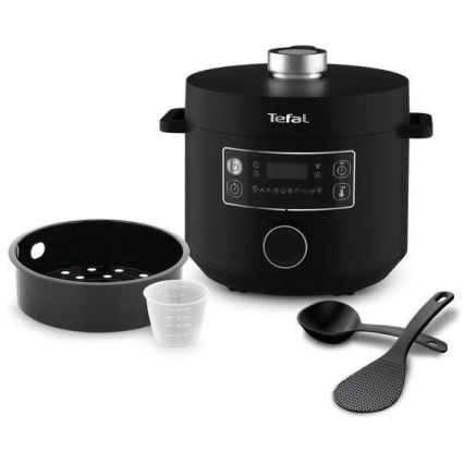 Tefal - Multifunktsionaalne elektriline pott TURBO CUISINE 4,8 l 1090W/230V must