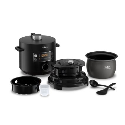 Tefal - Multifunktsionaalne elektriline rõhkpott 7,6 l 1200W/230V must