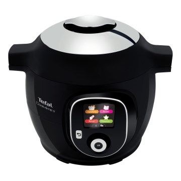 Tefal - Multifunktsionaalne elektriline survepott koos tarvikutega 6 l 1600W/230V must