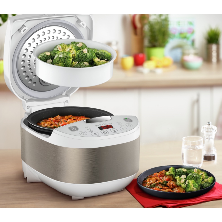 Tefal - Multifunktsionaalne elektripott SIMPLY COOK PLUS 750W/230V